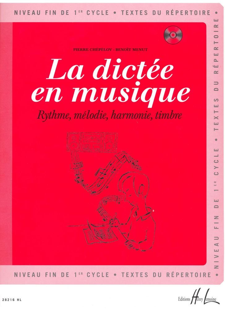 La dictée en musique Volume 3 - fin du 1er cycle Sheet Music