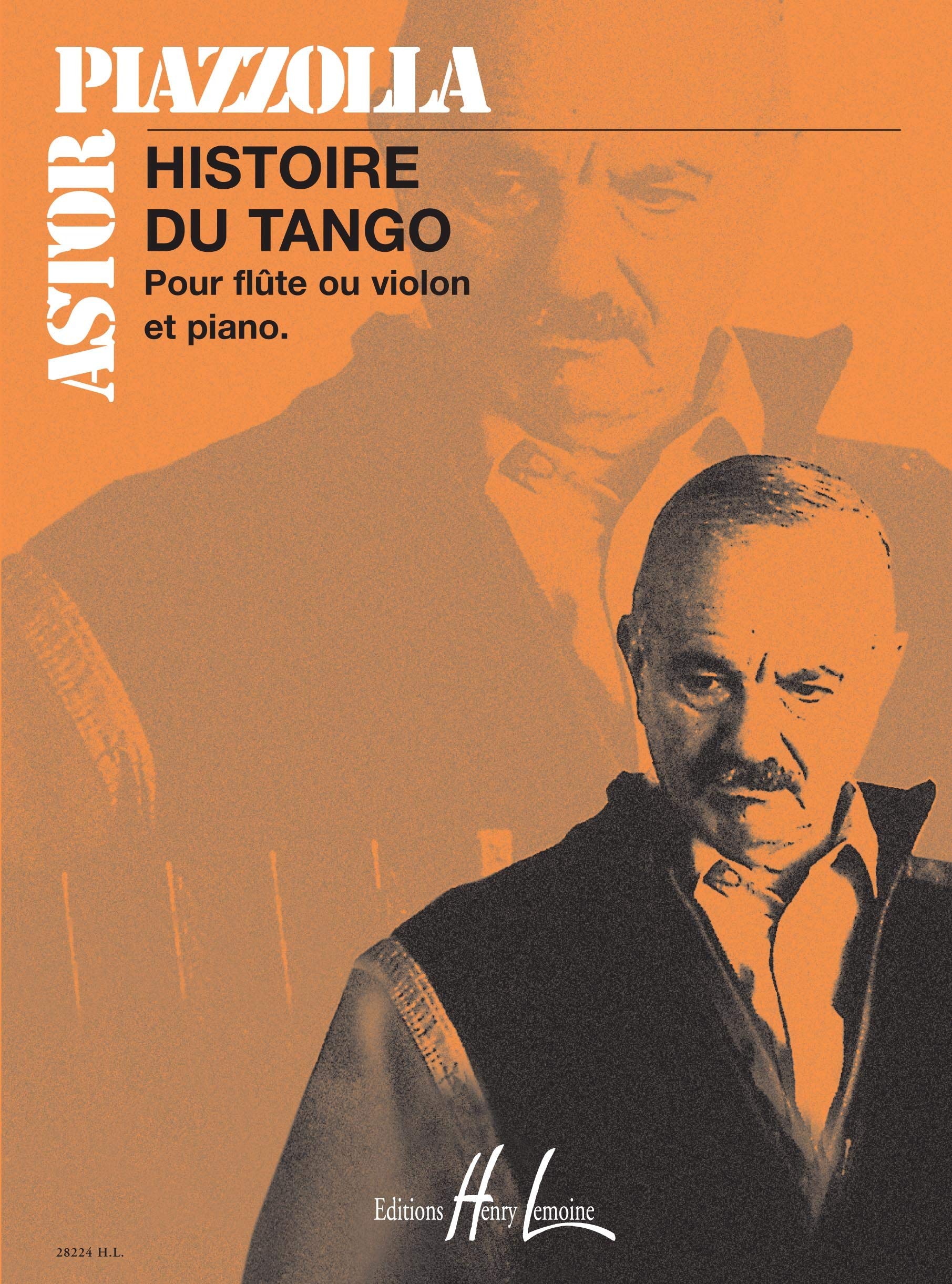 Histoire du tango (flute ou violon et piano) book