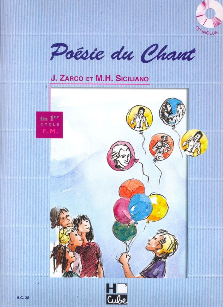 POESIE DU CHANT + CD --- FORMATION MUSICALE Sheet Music