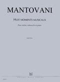 Moments musicaux (8) --- violon, violoncelle et piano book