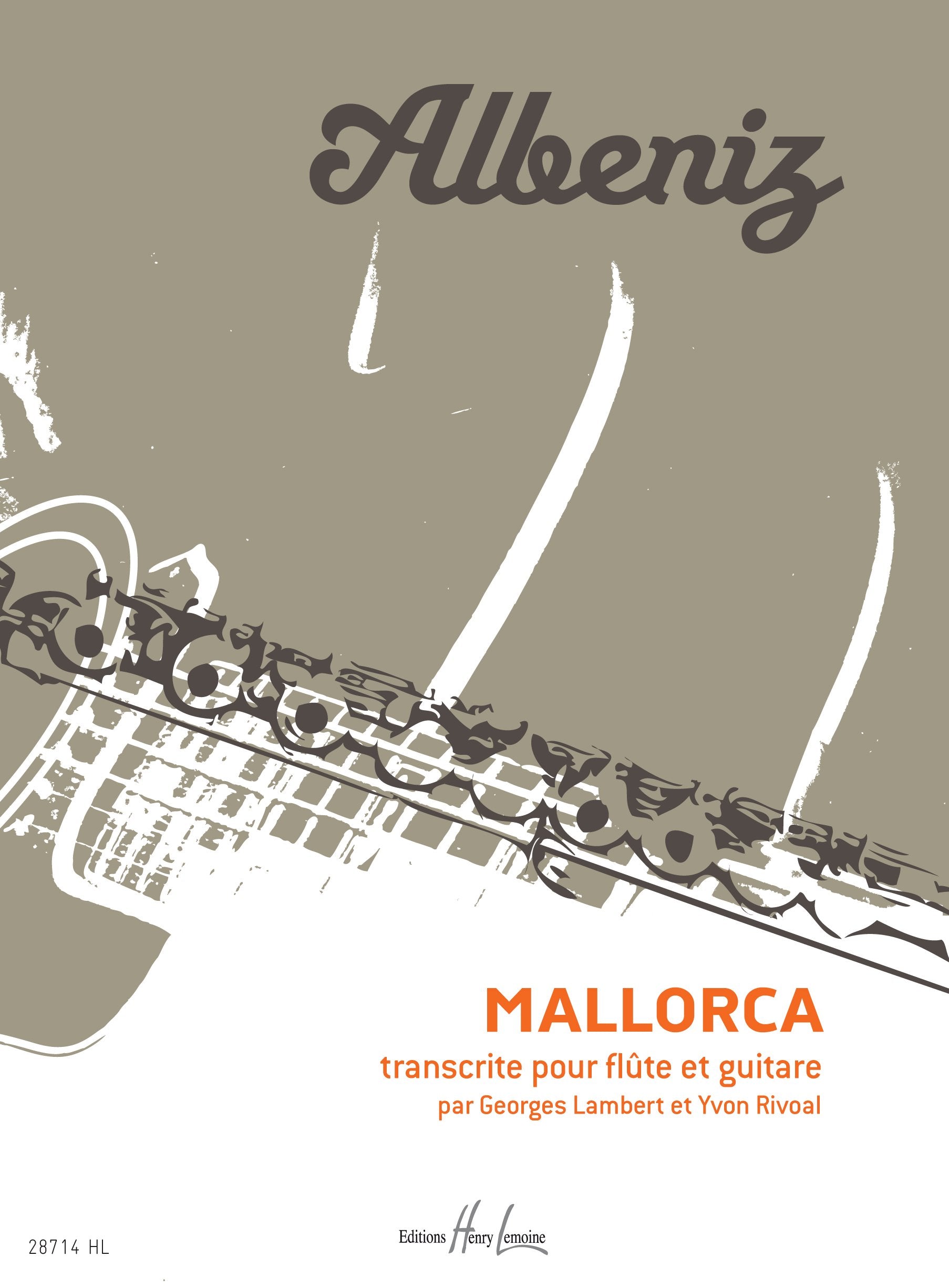 MALLORCA --- FLUTE ET GUITARE Sheet Music
