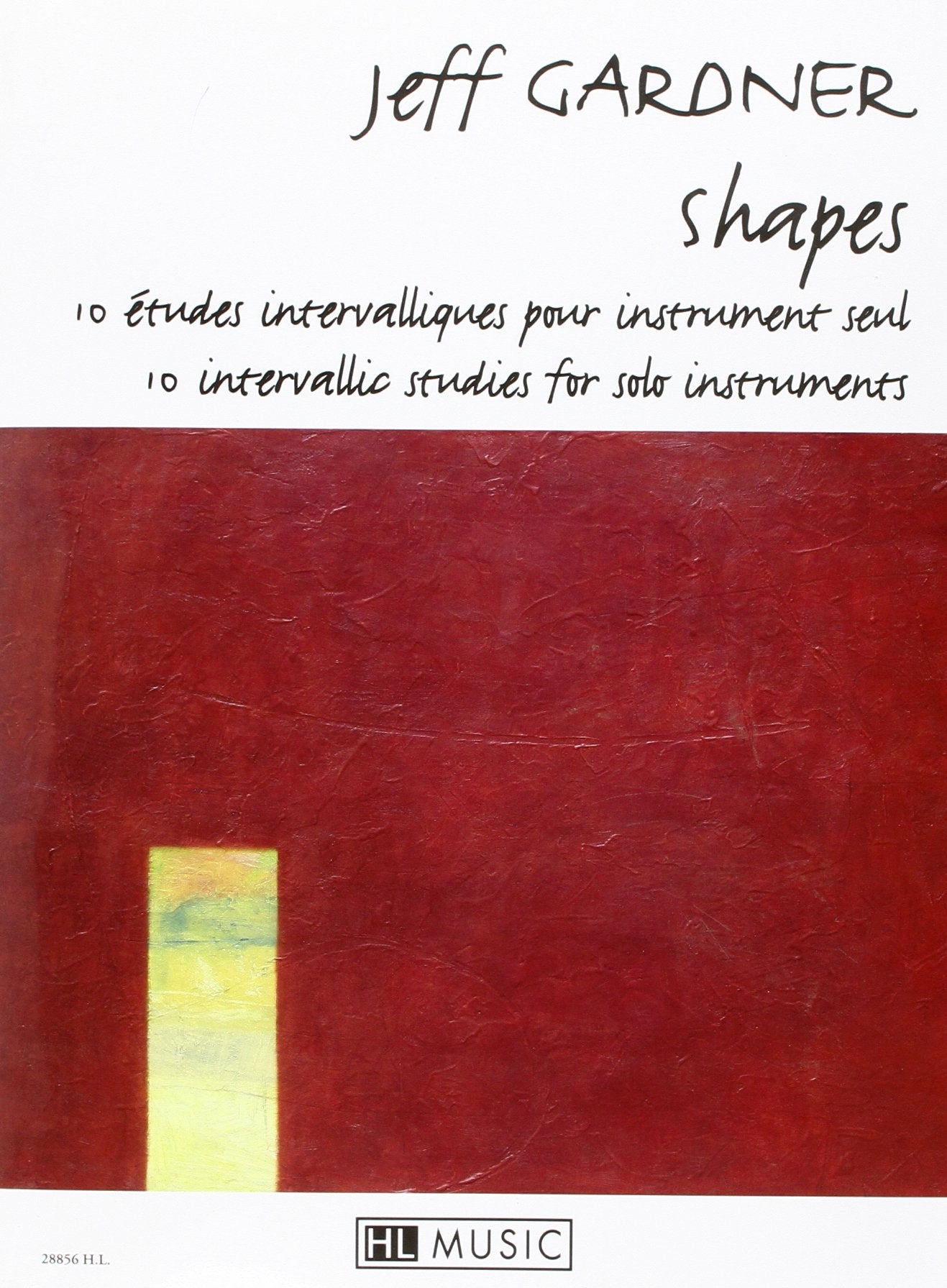 SHAPES - 10 ETUDES INTERVALLIQUES --- INSTRUMENT SEUL Sheet Music