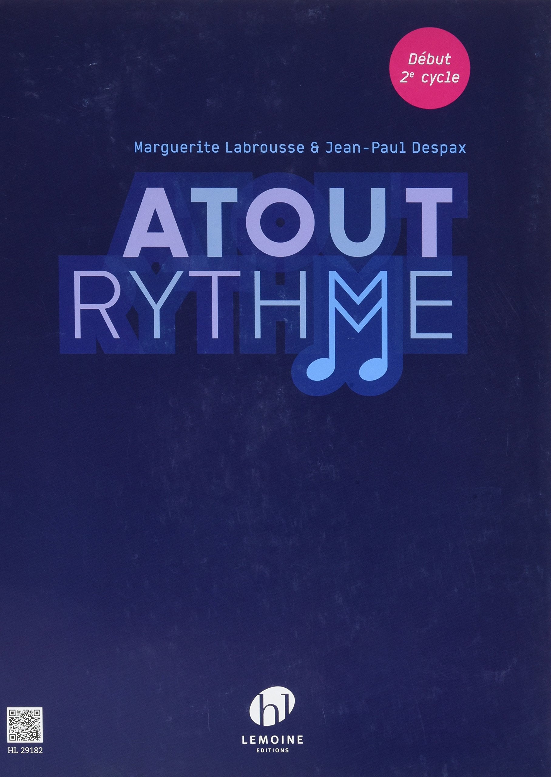 Atout rythme debut 2eme cycle --- formation musicale book