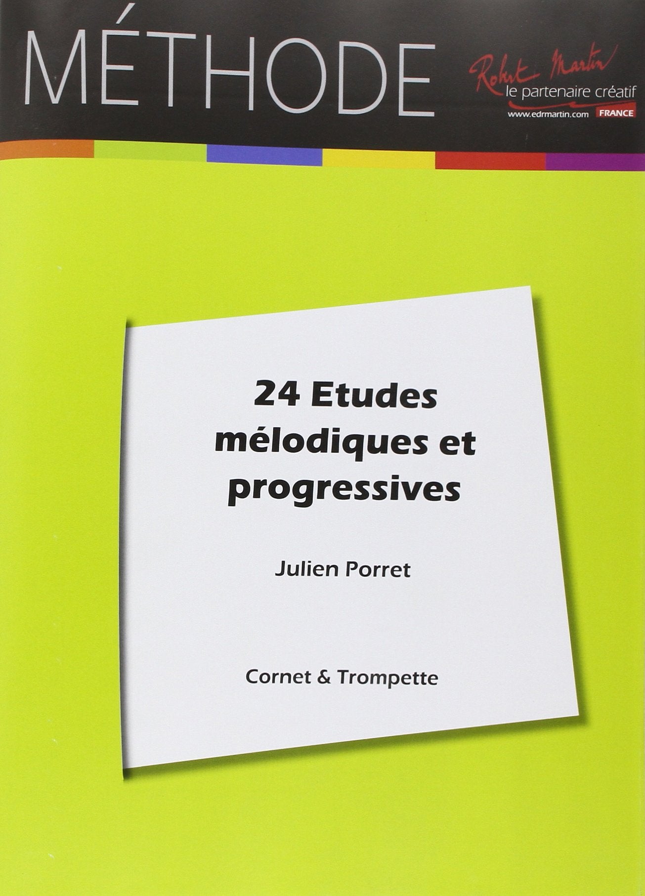 Etudes melodiques et progressives (24) --- cor book