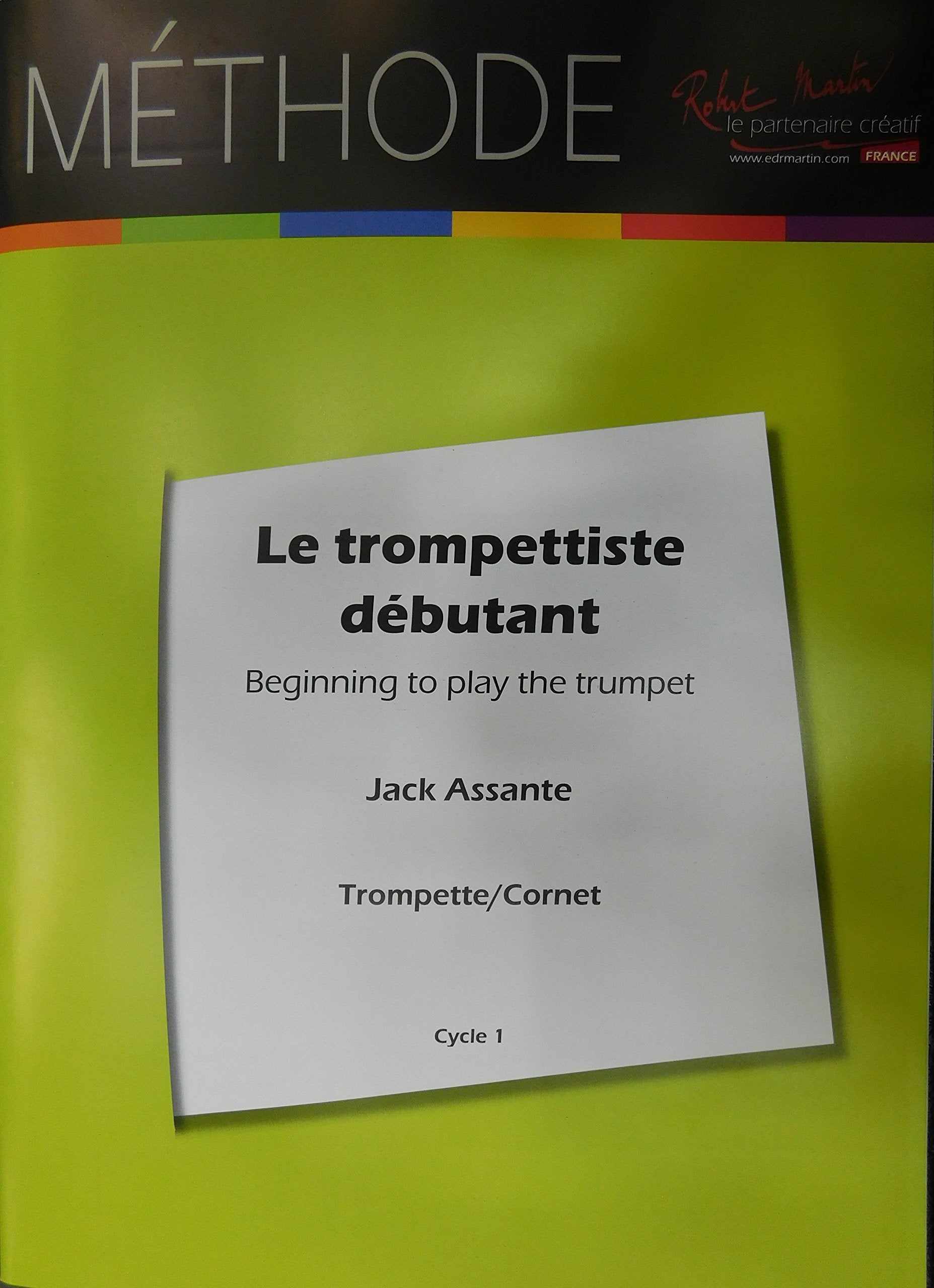 LE TROMPETTISTE DEBUTANT --- TROMPETTE Sheet Music