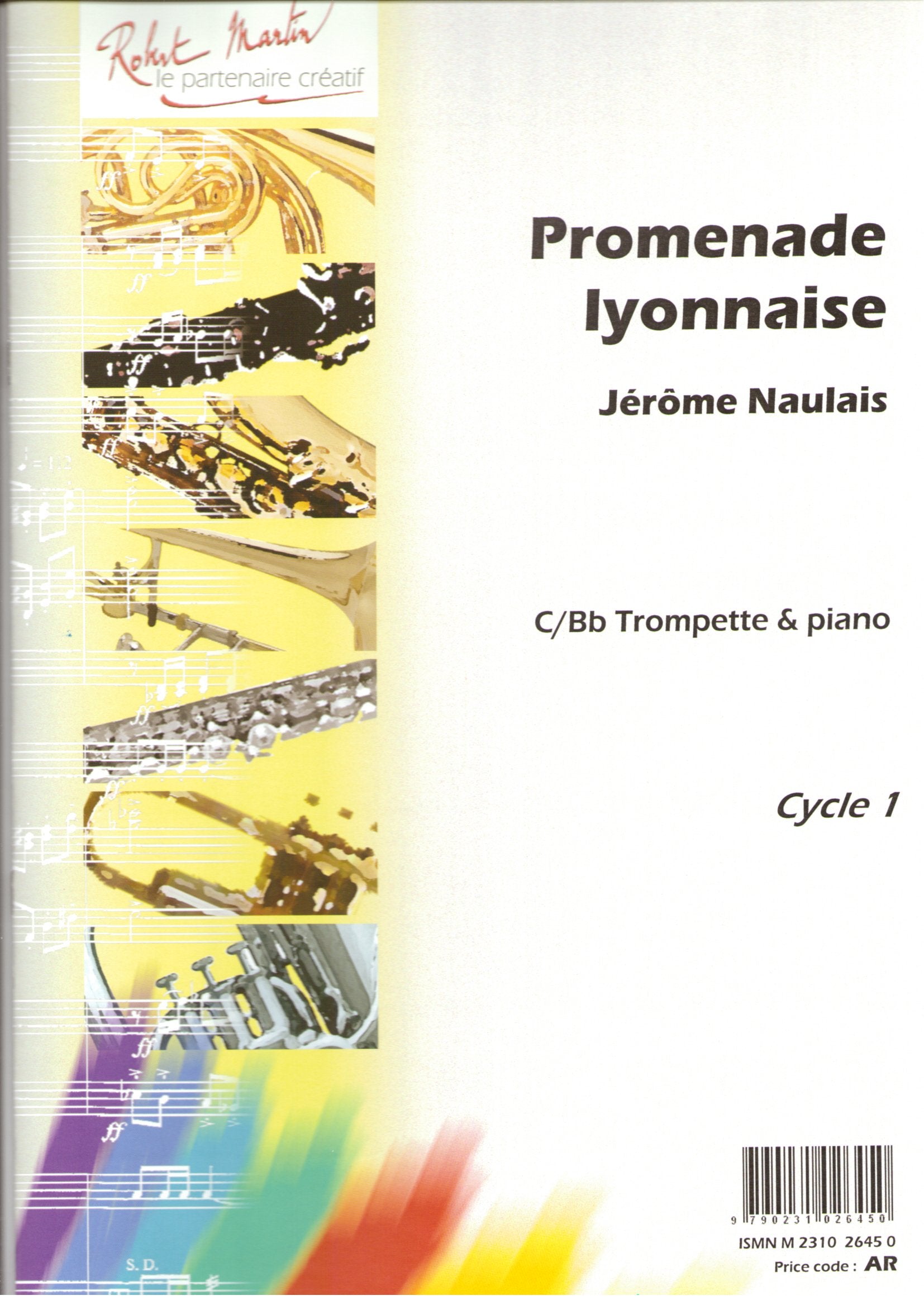Promenade lyonnaise --- Trompette sib ou ut et piano book