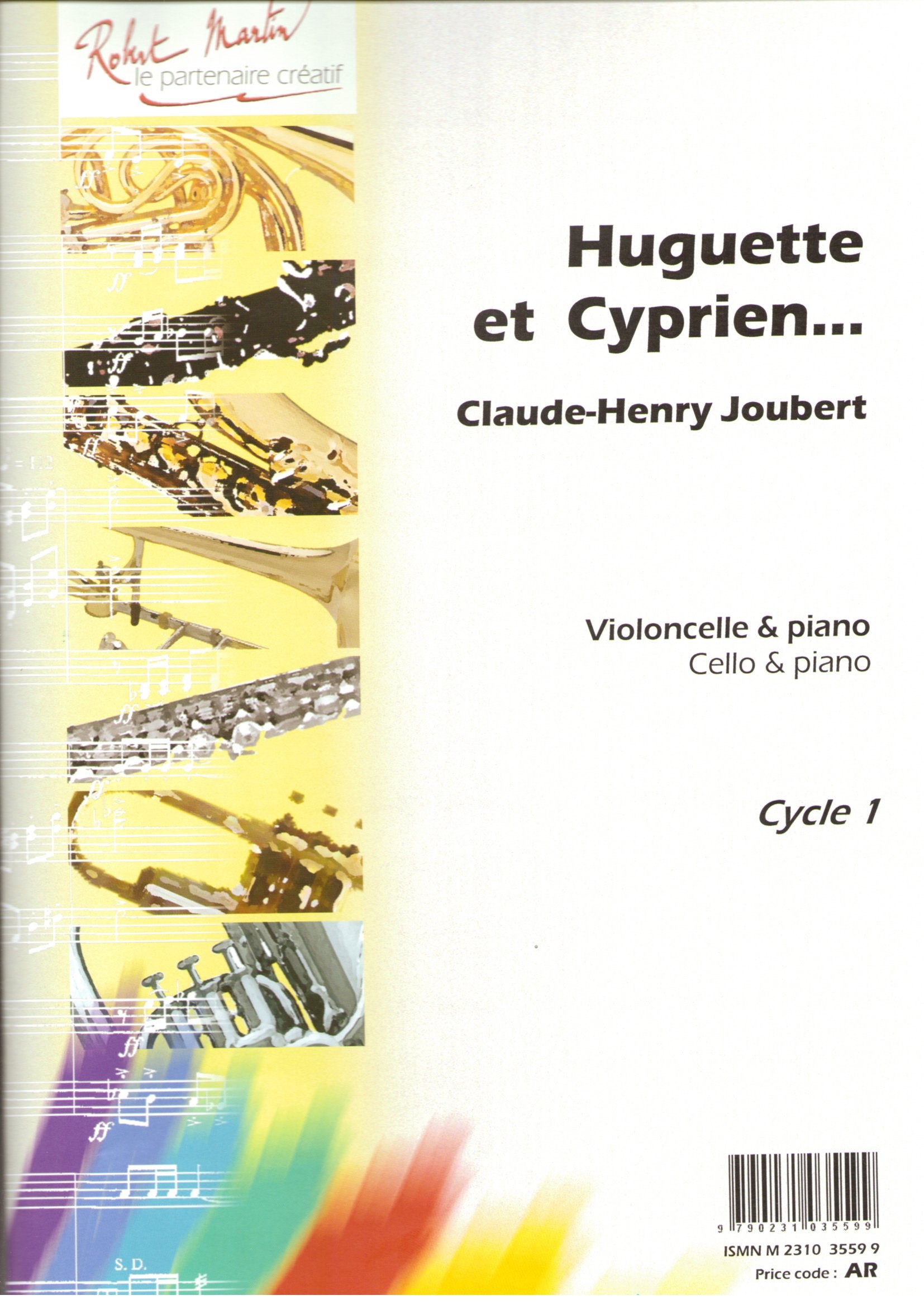 Huguette et cyprien --- Violoncelle et piano book