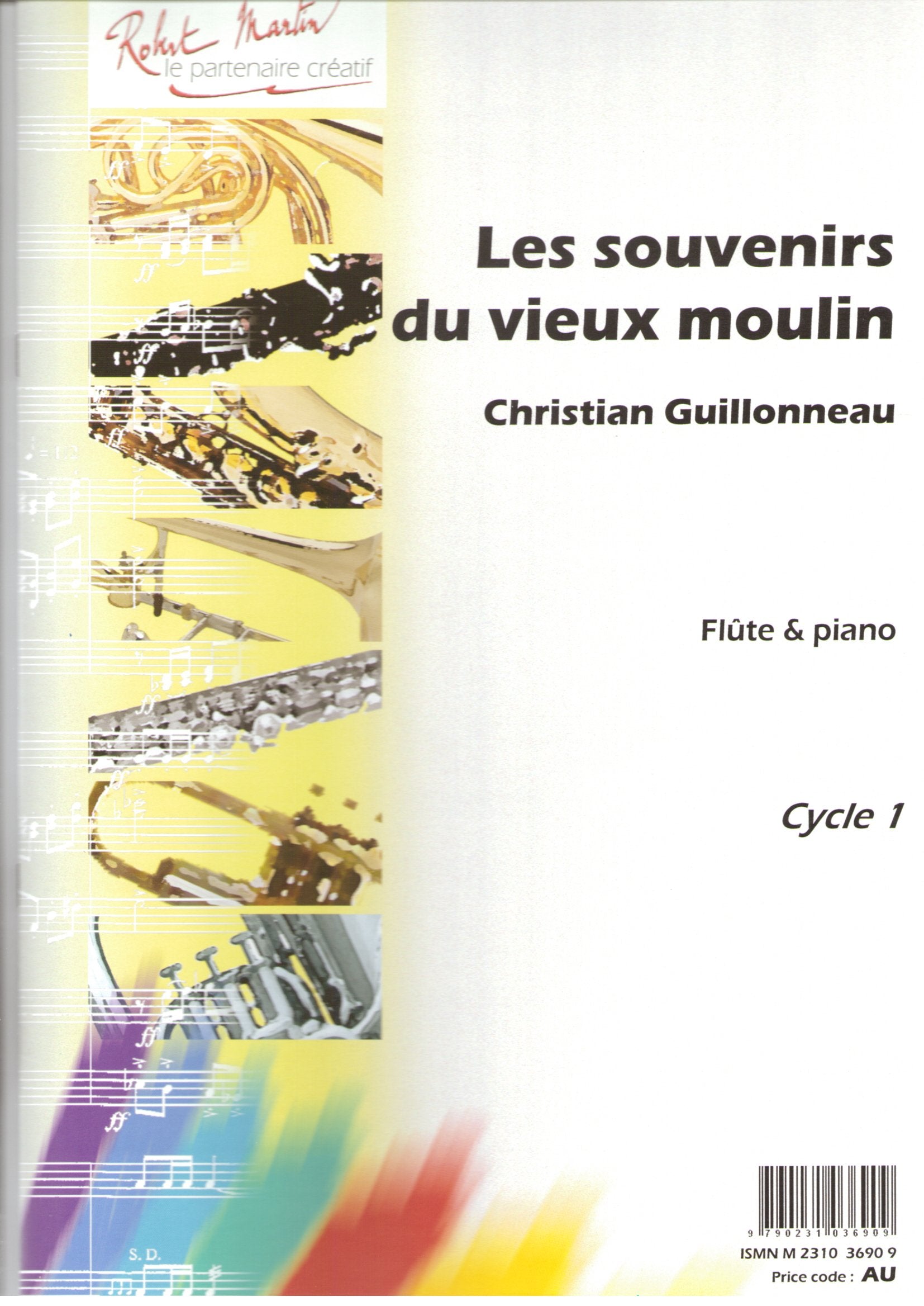 Souvenir du vieux moulin --- FlUte et piano book