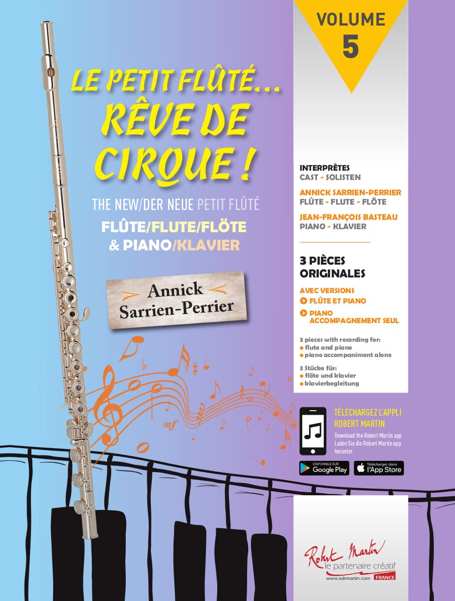 Le Petit FlUtE REve de cirque V5 --- FlUte et piano book