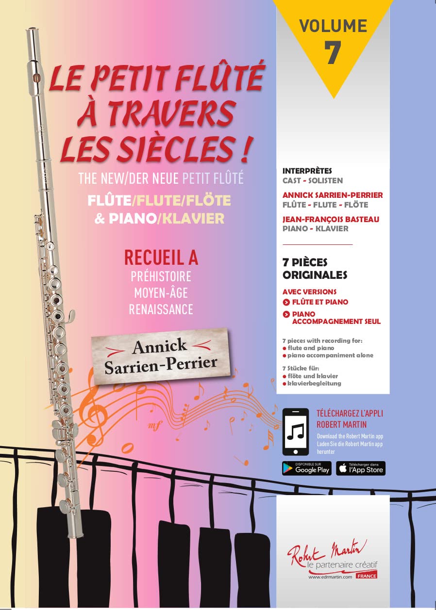 Le Petit FlUtE A travers les siEcles V7 --- FlUte et piano book