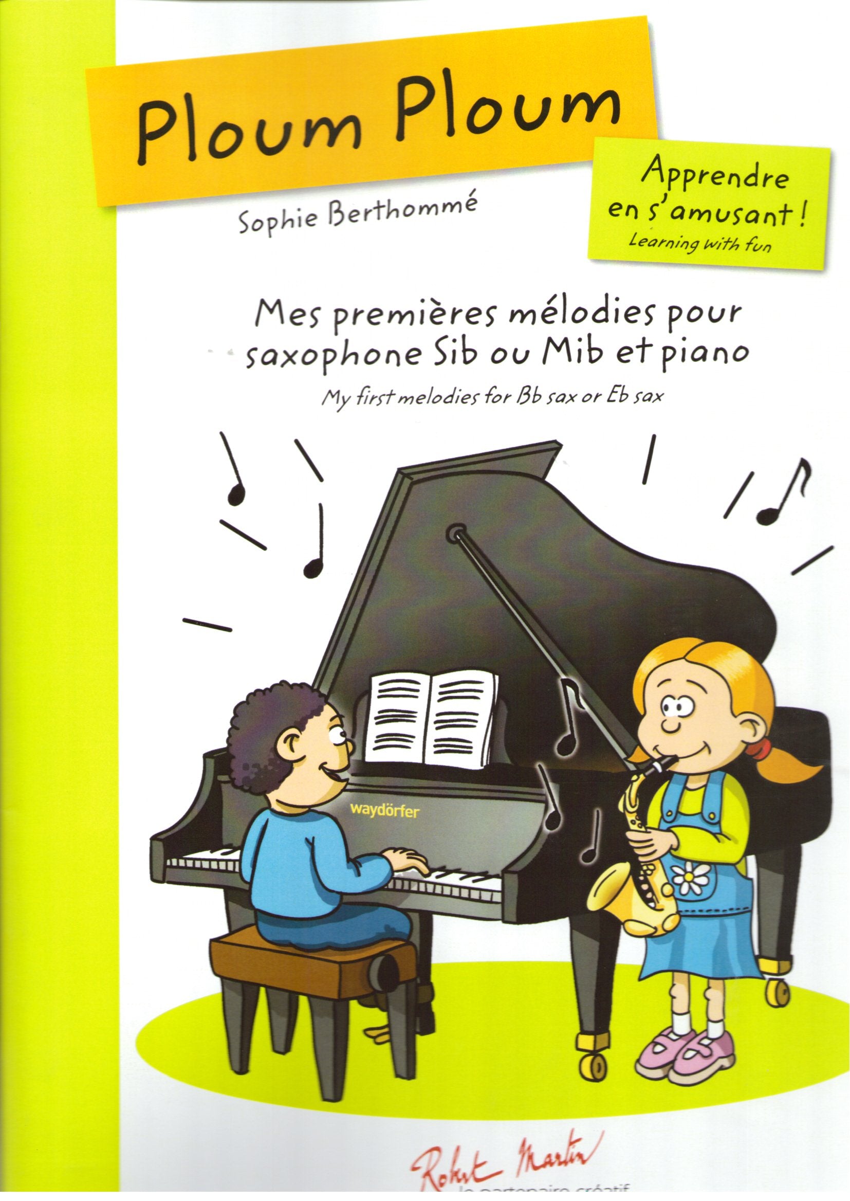 Ploum ploum --- Saxophone et piano book