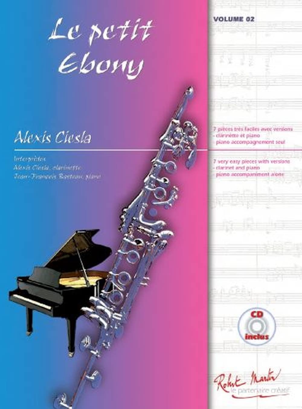 Le Petit Ebony V1 --- Clarinette et piano book