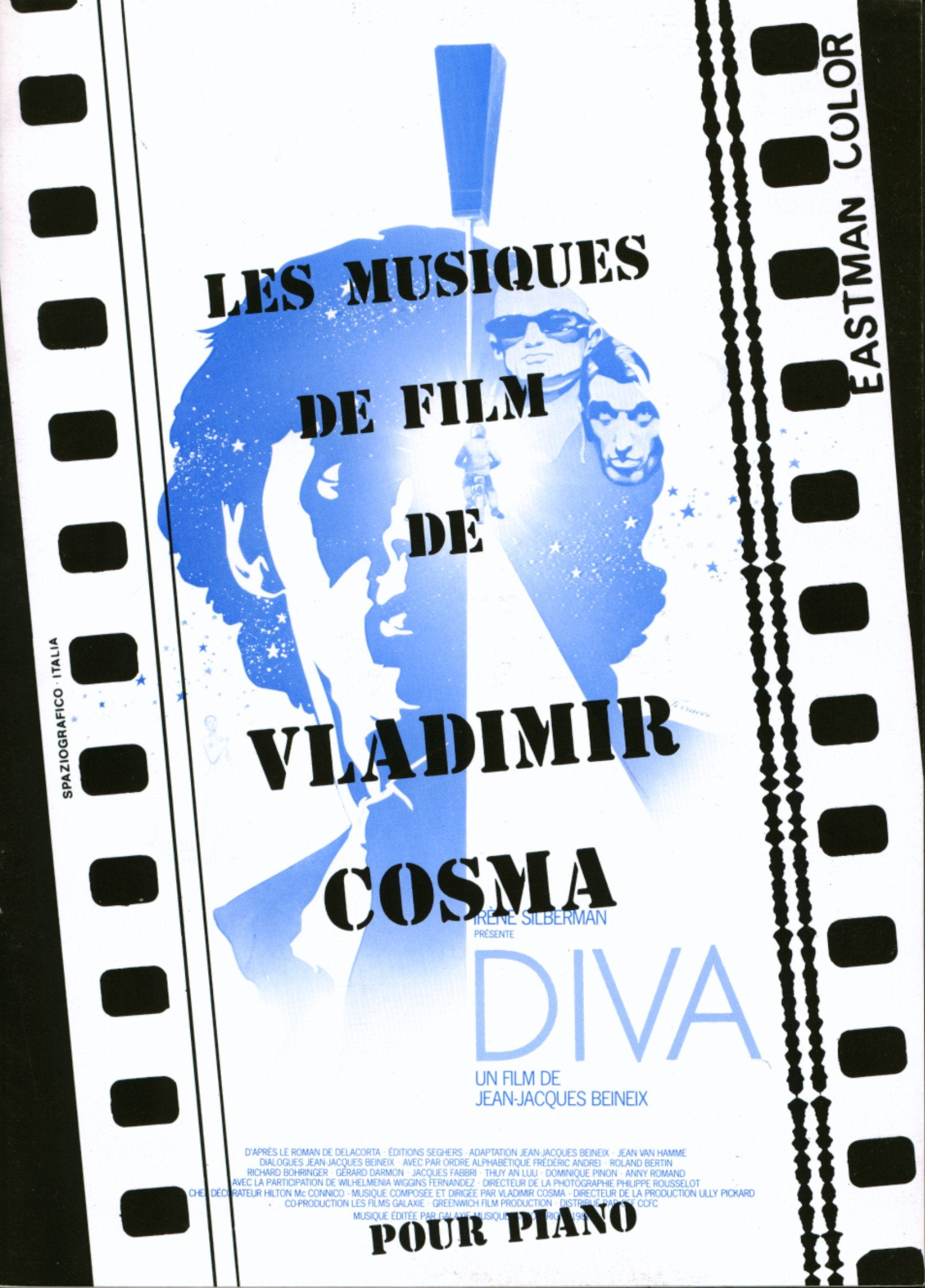 LES MUSIQUES DE FILM DE VLADIMIR COSMA --- PIANO Sheet Music