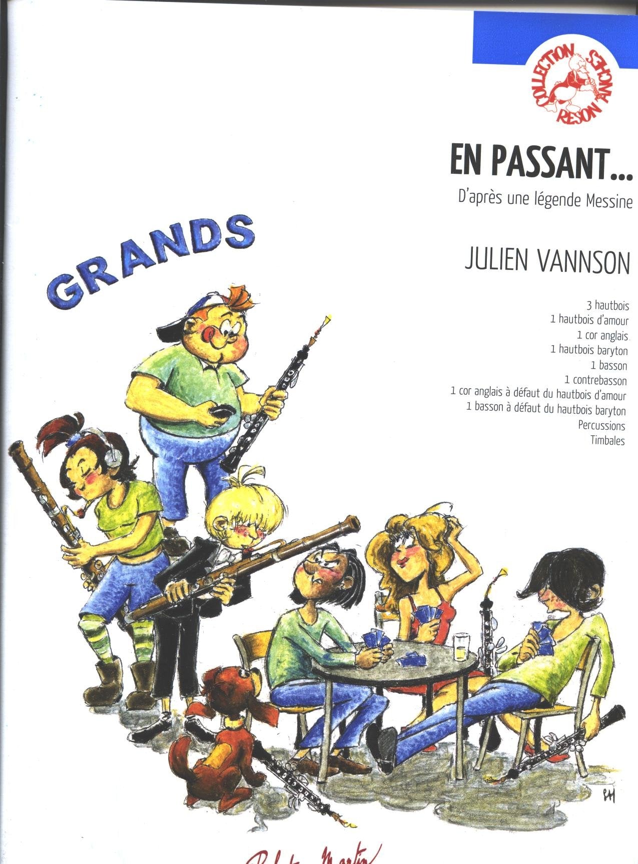 En passant pour ensemble A vents --- Conducteur et parties sEparEes book