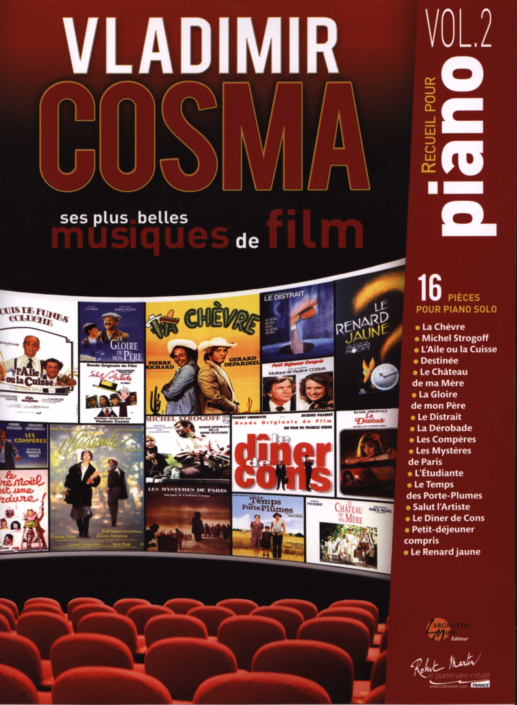 Ses plus belles musiques de film v2 --- piano book