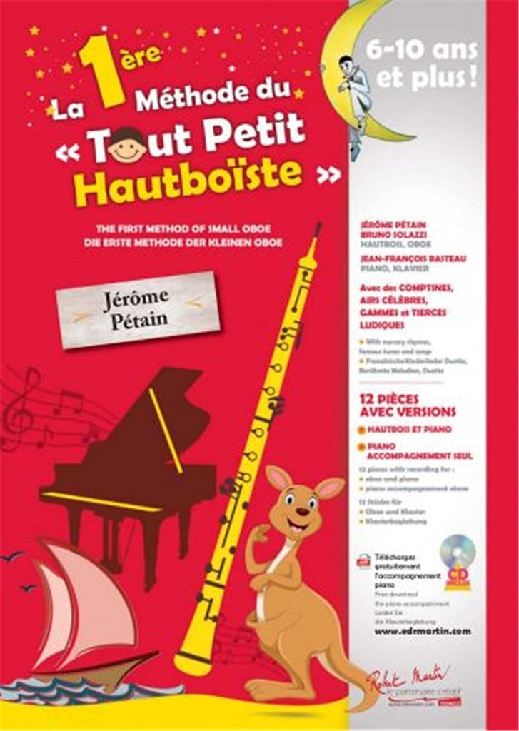 LA 1ERE METHODE DU TOUT PETIT HAUBOISTE --- HAUTBOIS ET PIANO Books