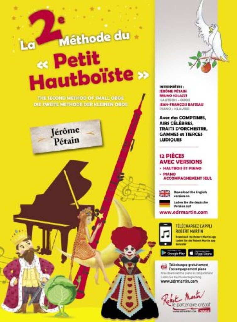 LA 2EME METHODE DU PETIT HAUTBOISTE --- HAUTBOIS ET PIANO Books
