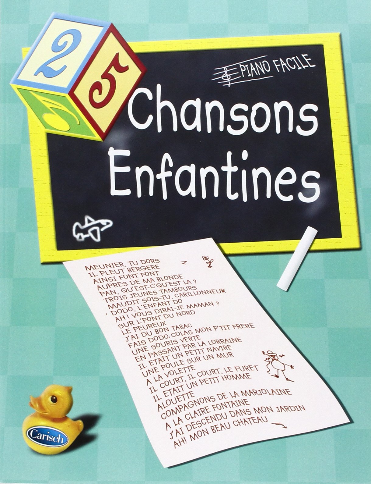25 Chansons Enfantines. Solo de Piano. Sheet Music