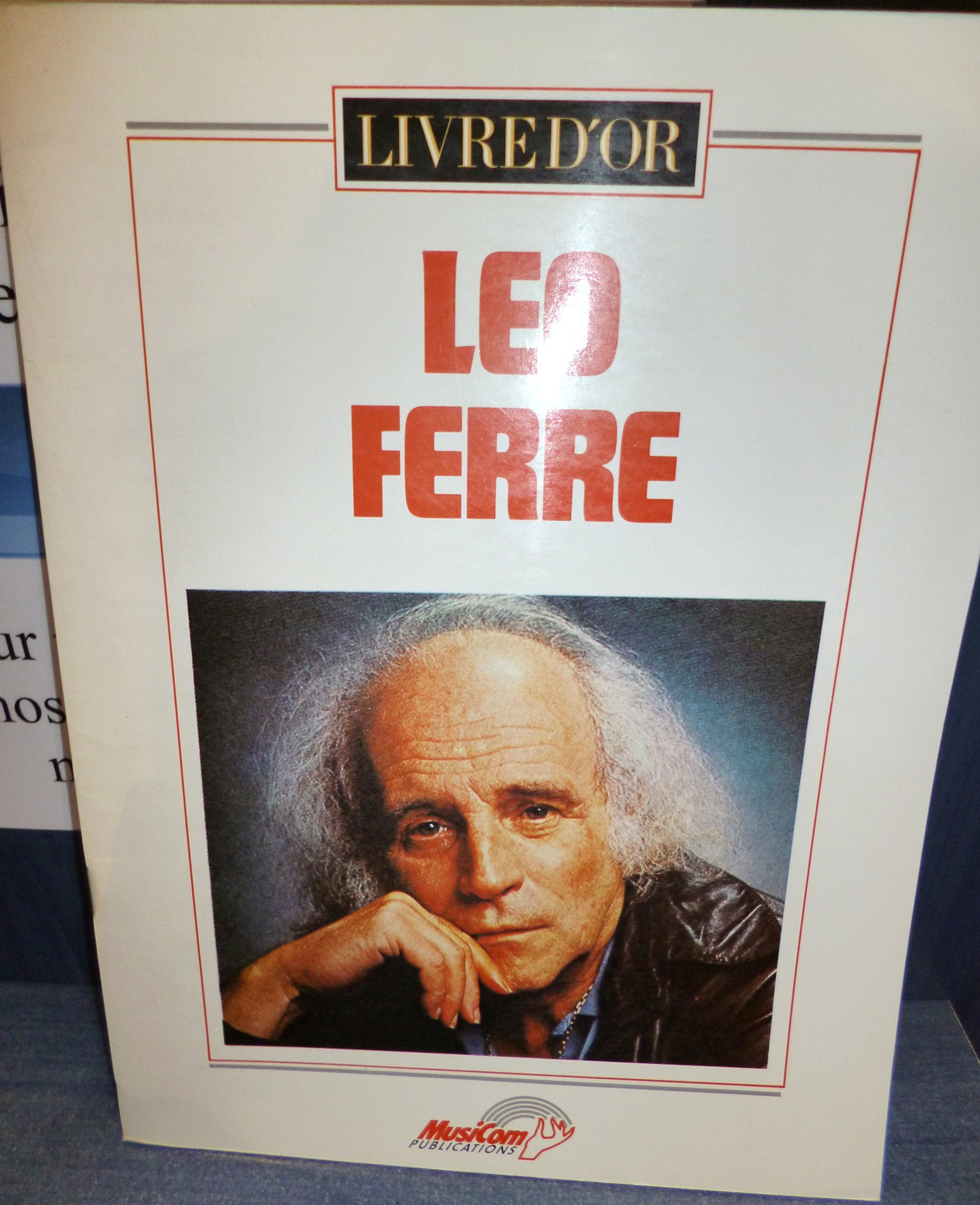 LIVRE D'OR FERRE LEO Sheet Music