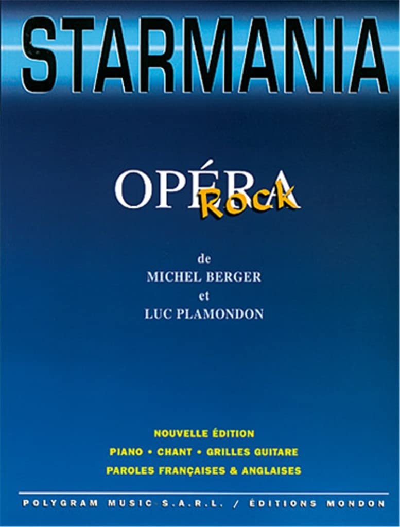 Starmania. Klavier, Gesang, Gitarre (Songbooks). Sheet Music