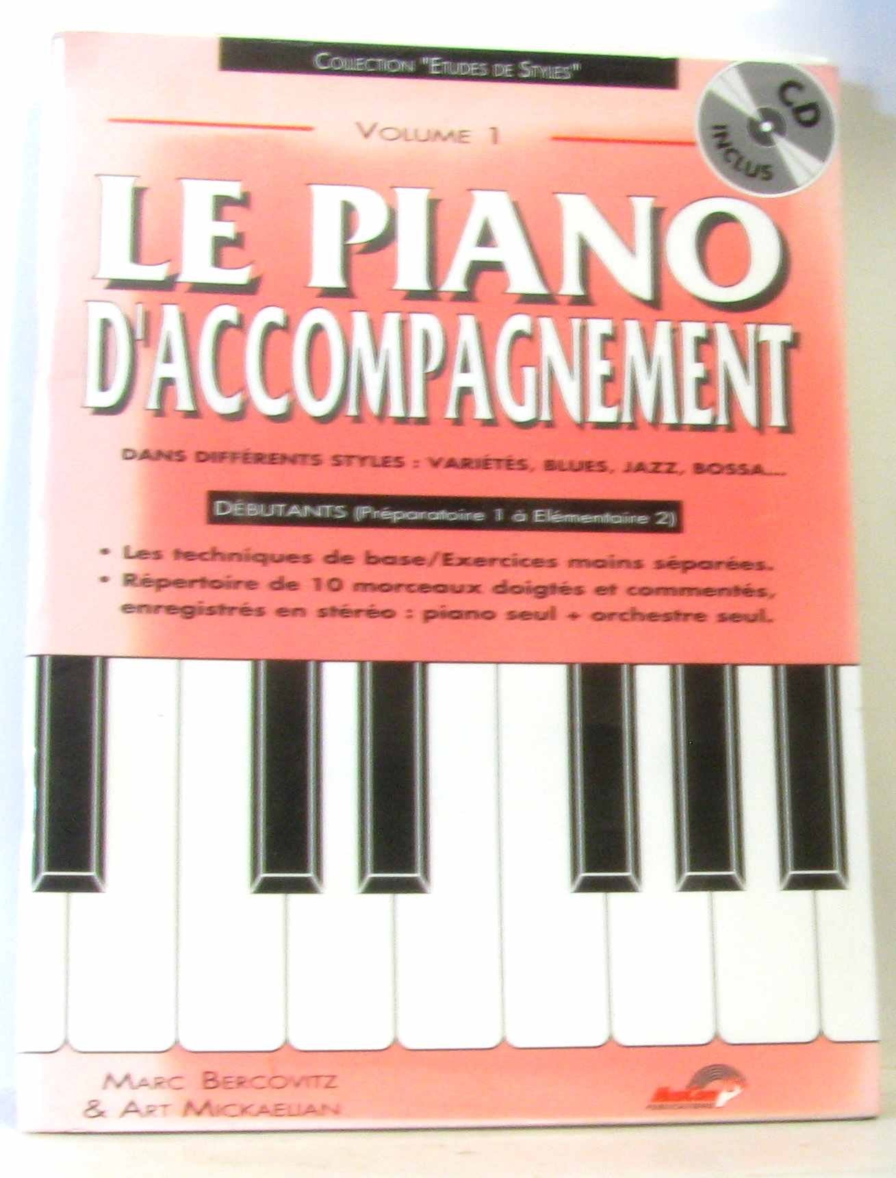 Les Accords Au Piano: Débutant à supérieur Sheet Music