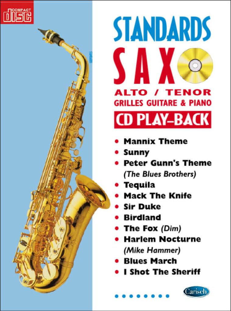 Standards Saxo Alto et Tenor (Buch/CD) Sheet Music