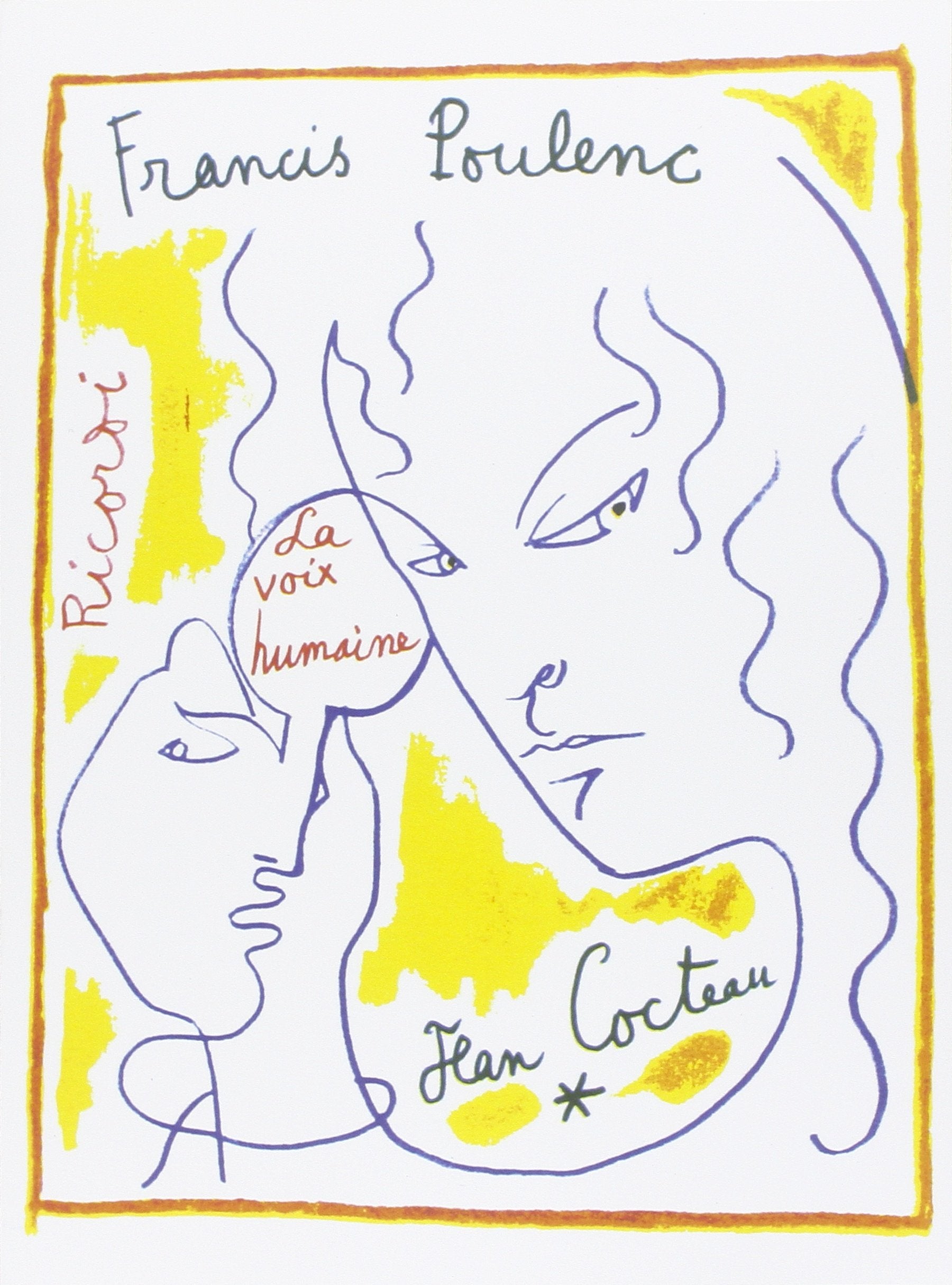 La voix humaine Sheet Music