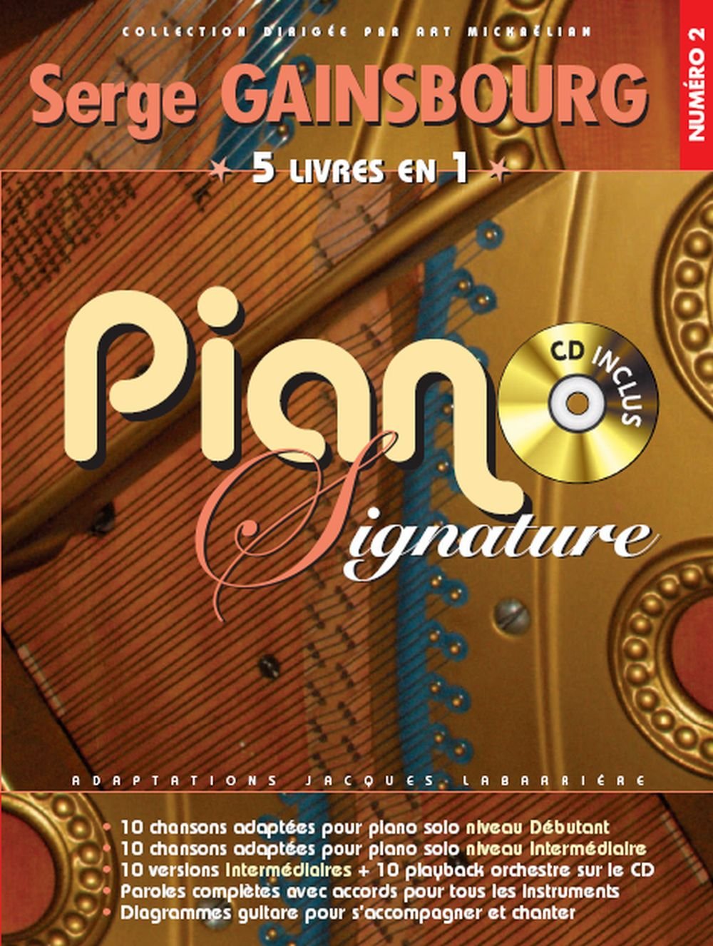 Piano signature + cd --- piano book