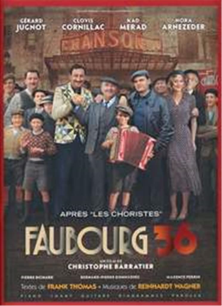 FAUBOURG 36 --- CHANT, PIANO OU GUITARE TABLATURES Books