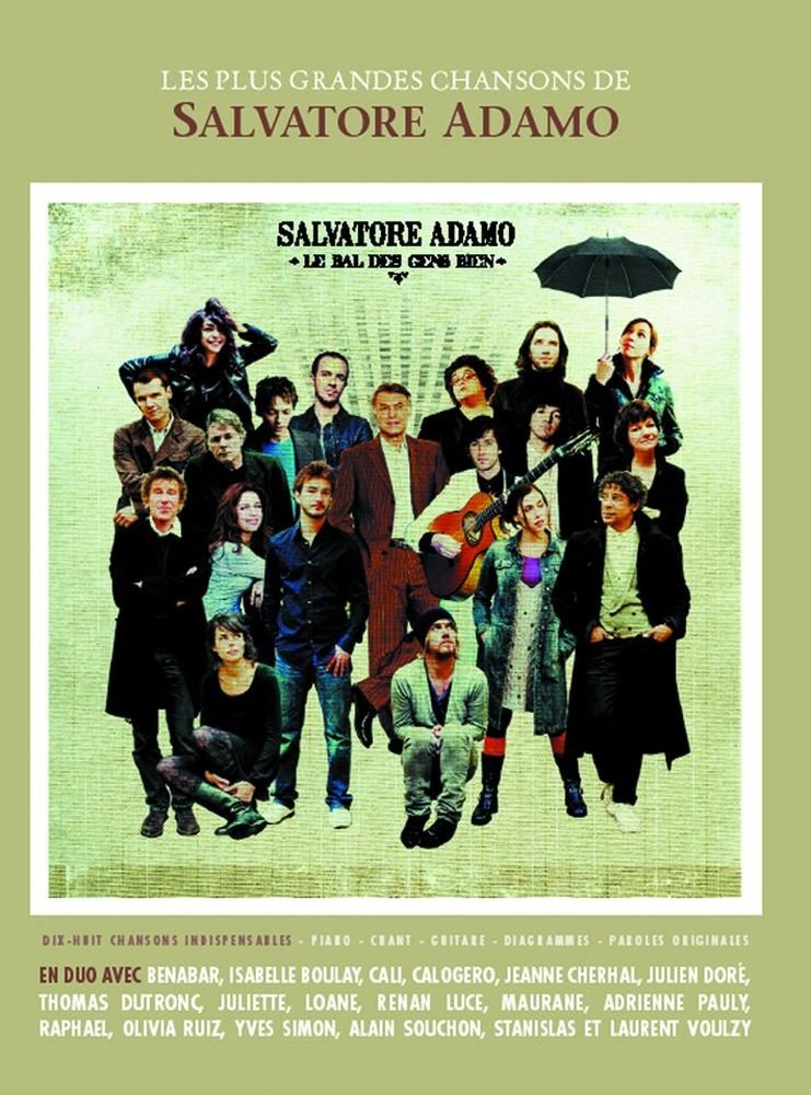 Le bal des gens biens --- chant, guitare tablatures ou piano book