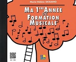 Ma 1ere annee de formation musicale - formation musicale --- cd seul - audio book