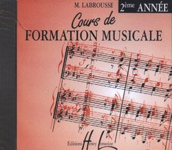 Cours de formation musicale vol.2 - formation musicale --- cd seul - audio book