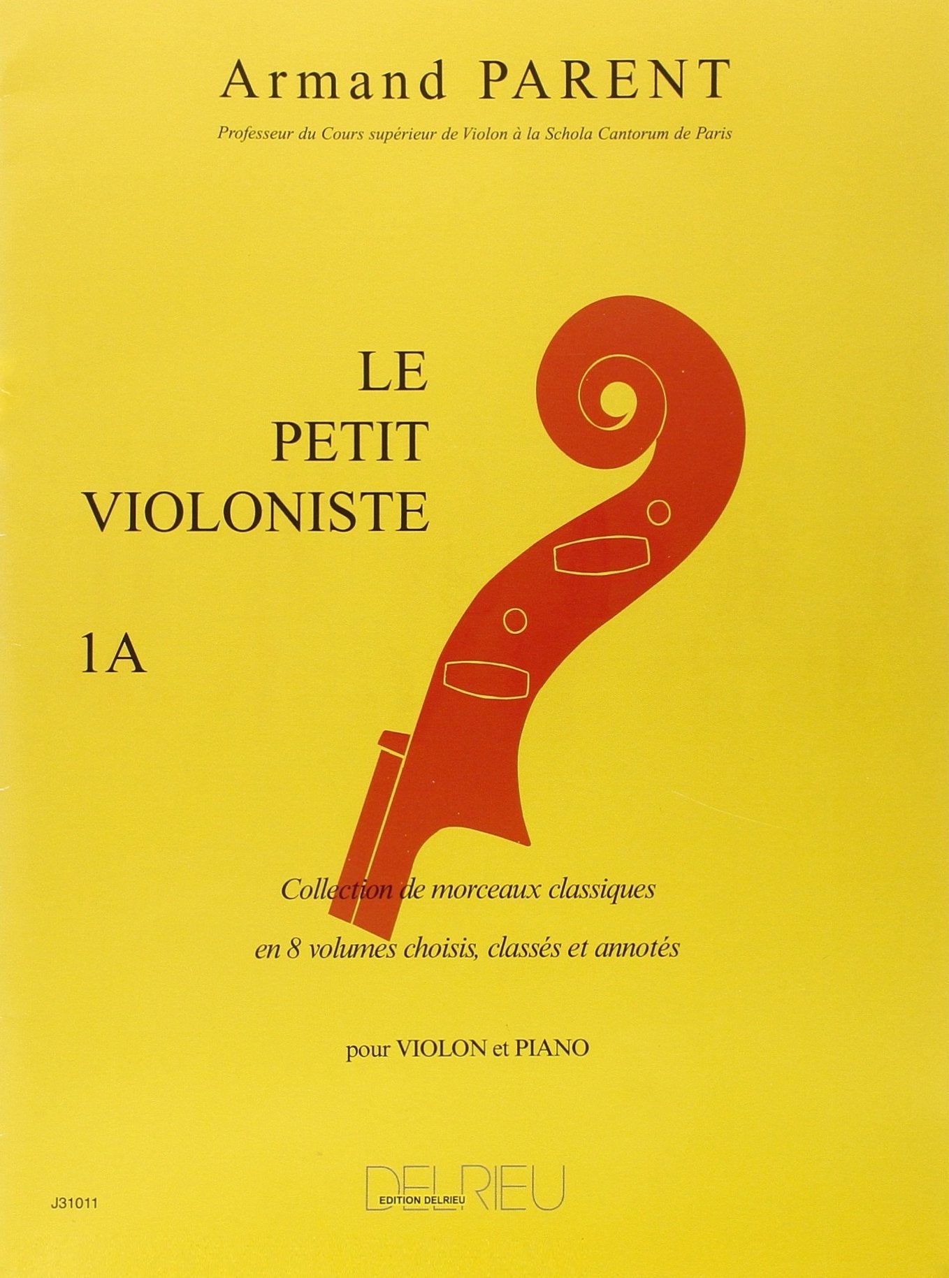 LE PETIT VIOLONISTE VOL1A --- VIOLON ET PIANO Sheet Music