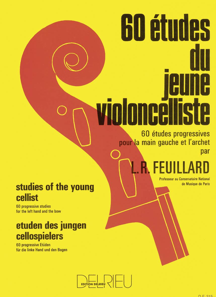 60 TUDES DU JEUNE VIOLONCELLISTE Sheet Music