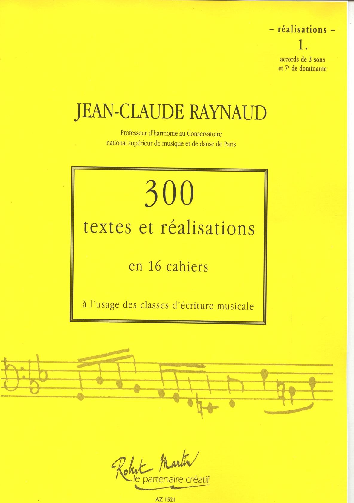 300 Textes et Realisations Cahier 1 book
