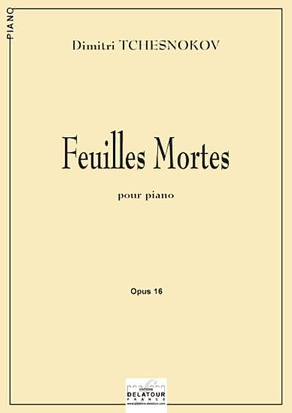 FEUILLES MORTES POUR PIANO Arts & Music