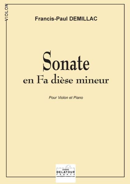 SONATE EN FA DIESE MINEUR POUR VIOLON ET PIANO Arts & Music