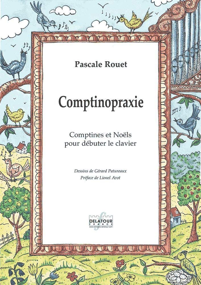 Comptinopraxie - comptines et noels pour debuter le clavier book