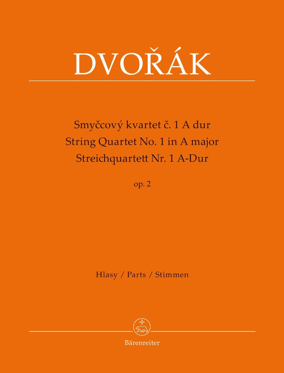 Streichquartett Nr (Smyccový kvartet c. 1 A Dur OP. 2): Stimmen cd