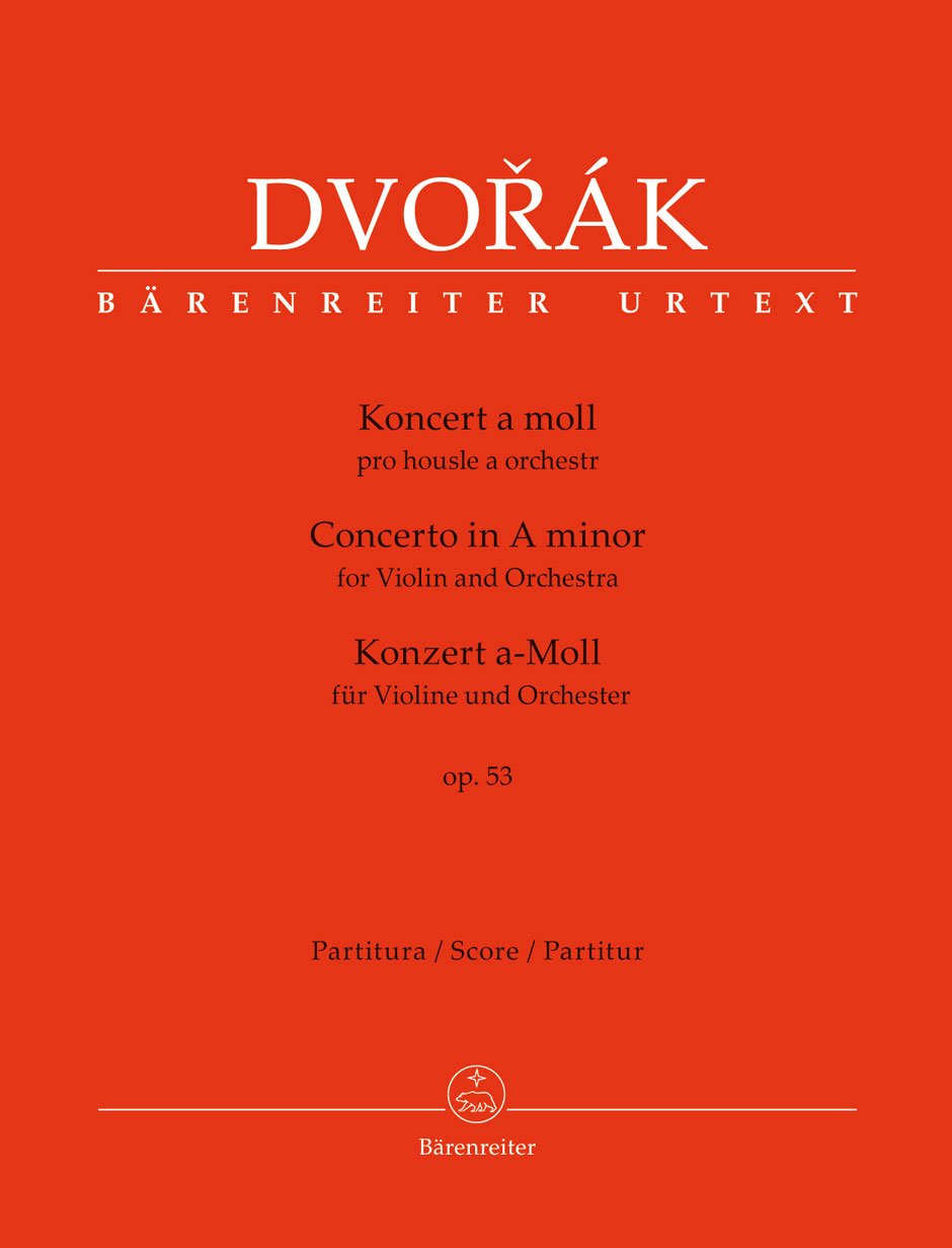 Konzert für Violine und Orchester a-Moll op. 53. Partitur, BÄRENREITER URTEXT Books