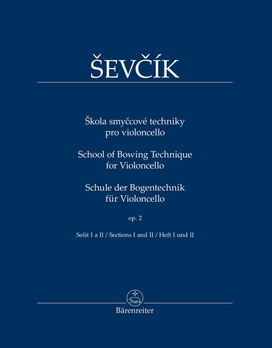 Schule der Bogentechnik für Violoncello op. 2 (Heft I und II). Spielpartitur Books