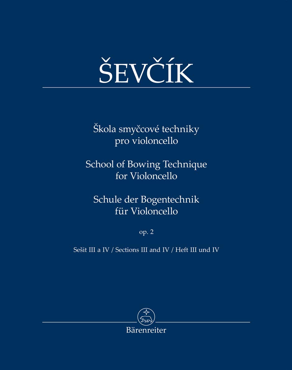 Schule der Bogentechnik für Violoncello op. 2 (Heft III und IV). Spielpartitur Music