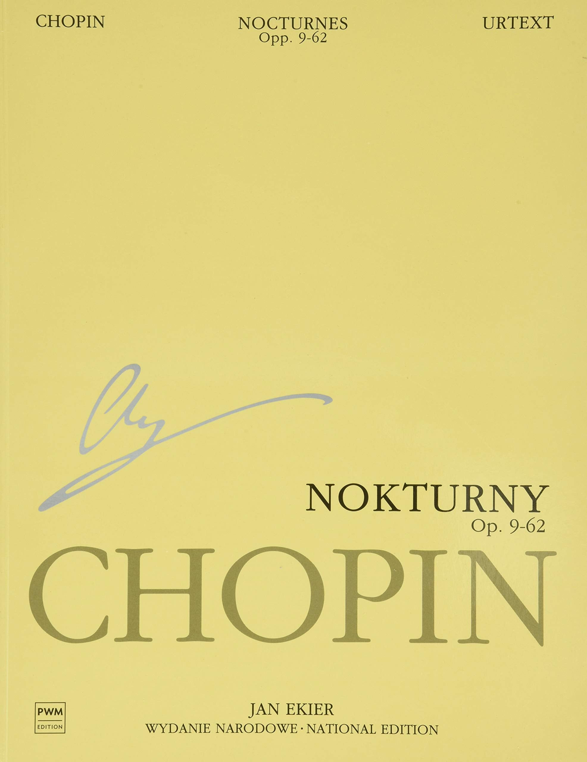 National Edition: Nocturnes Op. 9-62 (Urtext) . Klavier Solo. Sheet Music