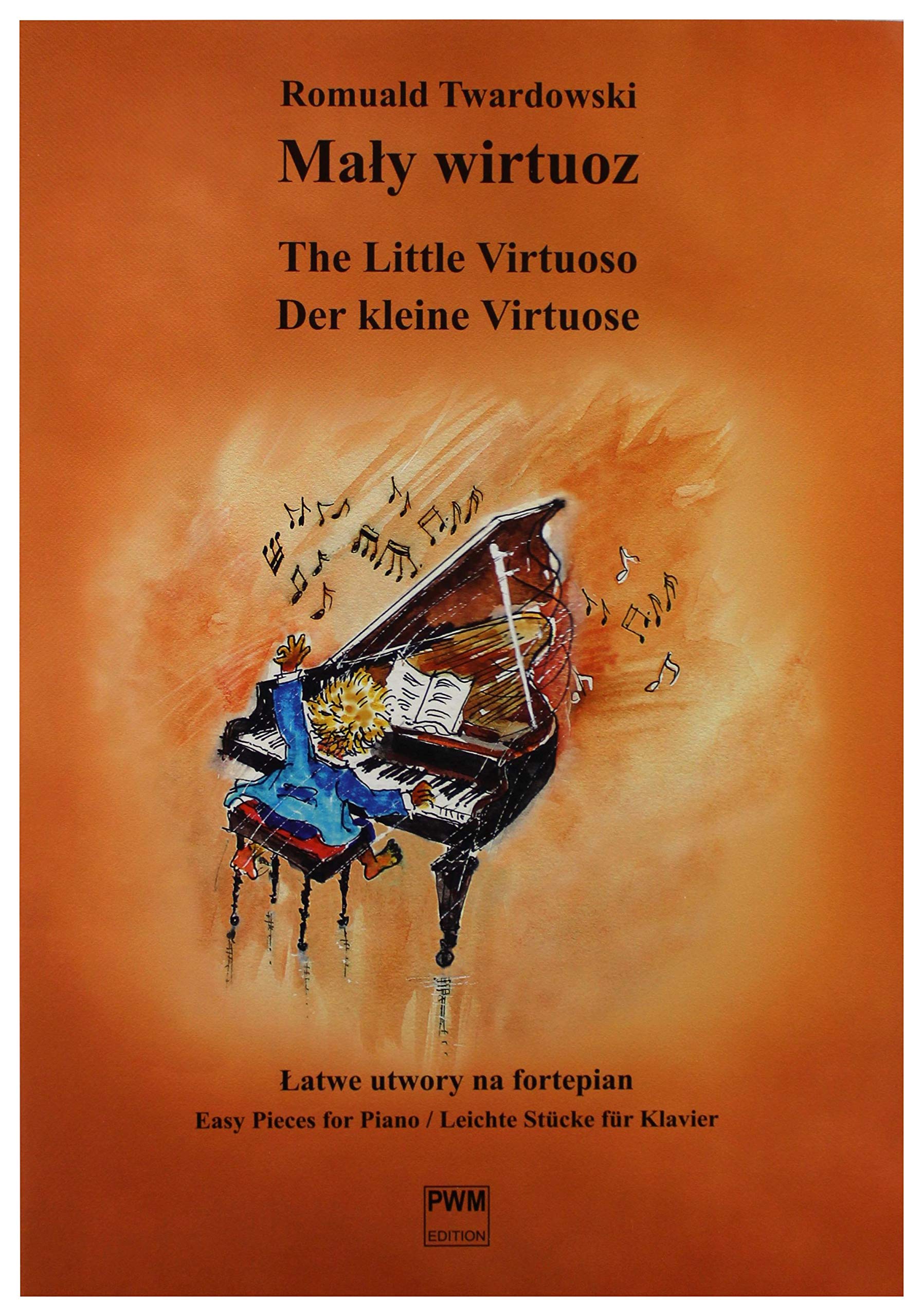 PWM Edition Maly wirtuoz: Latwe utwory na fortepian Sheet Music