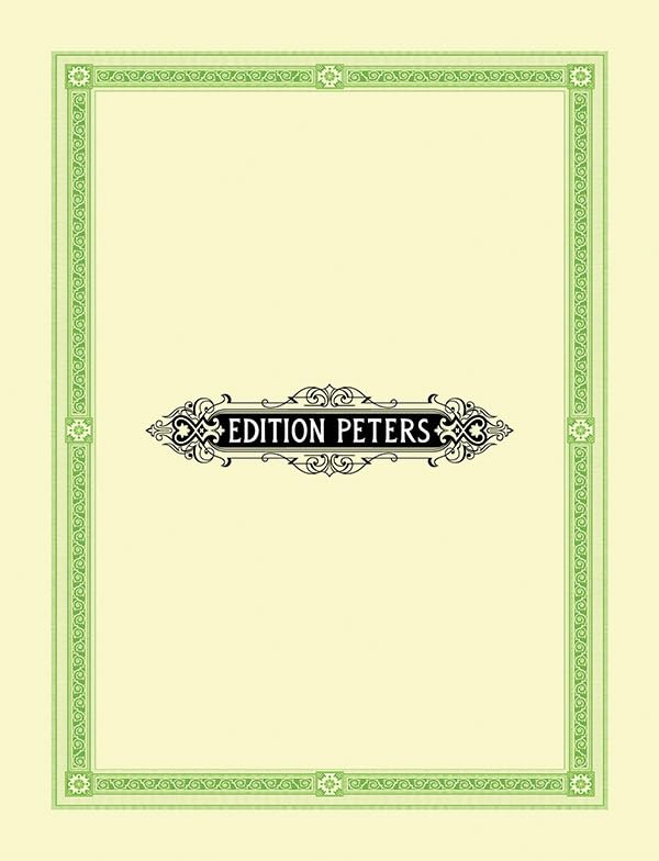 6 Melodies for Violin and Keyboard Piano (Edition Peters) Arts & Music