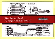 FIVE POSTCARDS OF GEORGE CRUMBS MUSIC Books