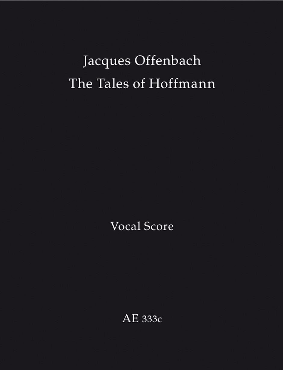 Hoffmanns Erzahlungen -Les Contes dHoffmann - - Klavierauszug Books