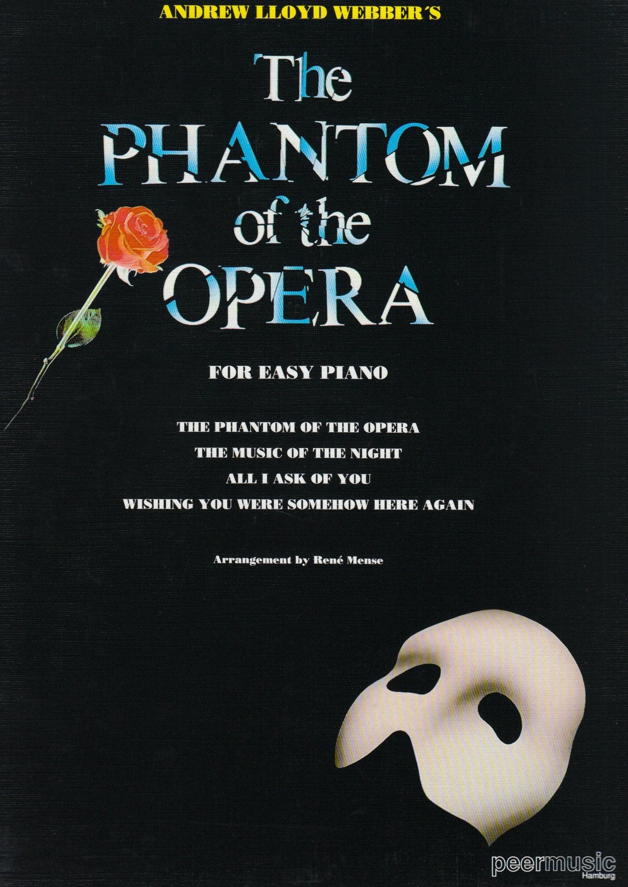 Phantom of the Opera. Klavier - Easy Piano - Gesang (Noten) Sheet Music