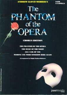 Songbook The phantom of the opera Andrew Lloyd Webber Music