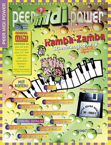 peer midi power Vol. 9 Ramba-Zamba Stimmungs Party - Keyboard/Klavier (Noten) Sheet Music